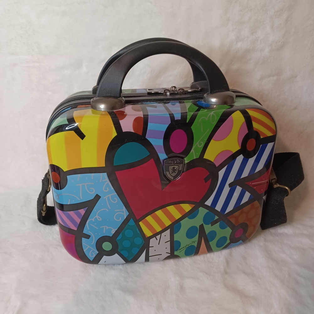 Heys Colorful Heart Pattern Women's Makup Case.